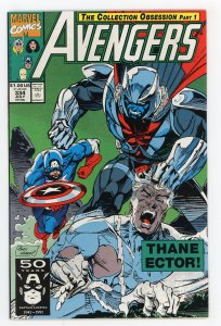 Avengers #334 Andy Kubert Inhumans Captain America NM