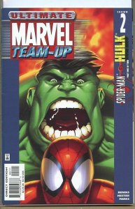 Ultimate Marvel Team-Up #2 Hulk & Spider-Man Comics May 2001 (VF+)