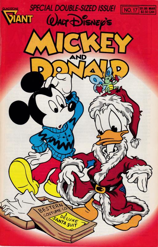 Walt Disney's Mickey & Donald March.1990 No.17 with Goofy  F/VF