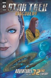 Star Trek: Discovery - Adventures in the 32nd Century 3-A Angel Hernandez Cov...