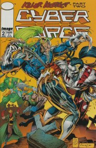 Cyberforce Cyber Force #2 Volume 2 Image Comics January Jan 1994 (VFNM)