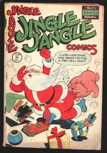 Jingle Jangle #30 1947- Famous Funnies- Santa Claus Christmas cover-Art by Ge...