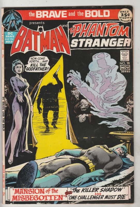 Brave and the Bold, The #98 (Nov-71) VF+ High-Grade Batman, Phantom Stranger