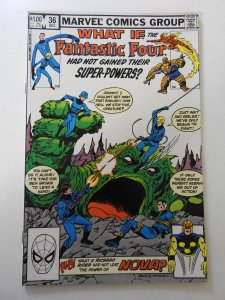 What If? #36 (1982) FN+ Condition! 1/4 in spine split