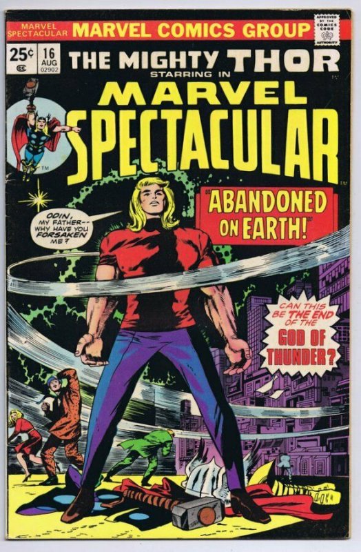 Marvel Spectacular #16 ORIGINAL Vintage 1975 Thor 