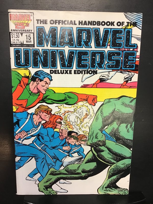 The Official Handbook of the Marvel Universe #15 (1986)nm