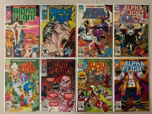 Alpha Flight comics lot #54-121 26 diff avg 6.0 (1988-93)