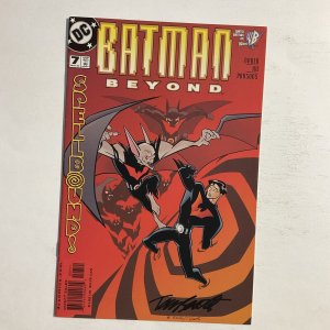 Batman Beyond 7 2000 Signed by Terry Beatty DC Comics VF very fine 8.0