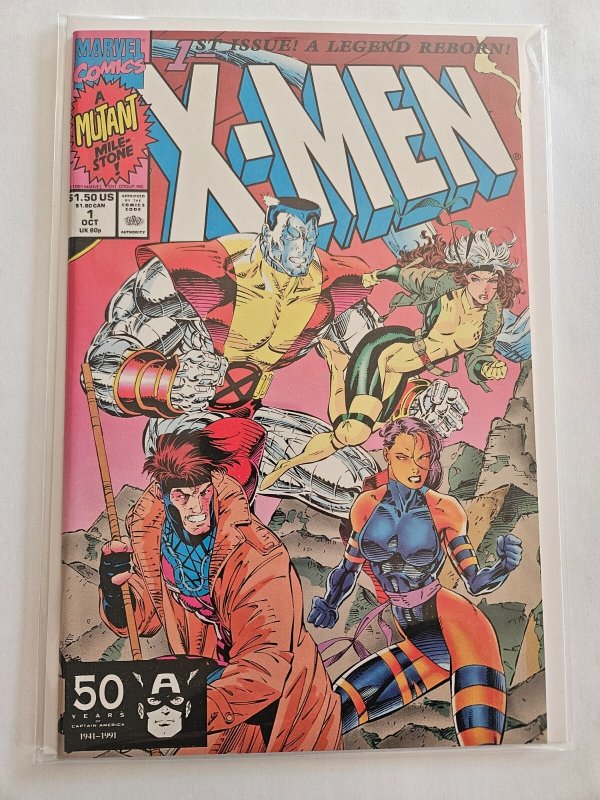 Marvel X-Men #1 Variant Covers A-D (1991) Set