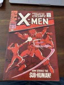 The X-Men #41 (1968) The subhuman