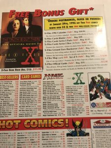 THE X-FILES Special Edition #2 : Topps 1995 VF-; Newsstand Variant, Fox & SCULLY