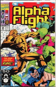 Alpha Flight Special #2 Direct Edition (1991) Alpha Flight