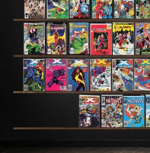 Huge Lot 140+ Comics with X-Factor, Excalibur, The New Mutants, X-Force & More!