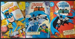 The Untold Legend Of The Batman #1 2 3 Complete Mini Comics Cereal 1989 DC NM