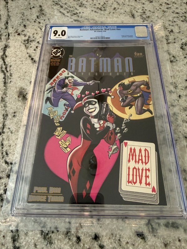 Batman Adventures Mad Love # 1 NN CGC Graded 9.0 DC Comic Book Harley Quinn JH35