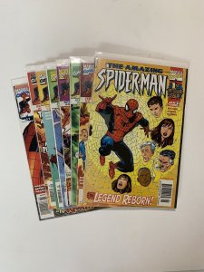 Amazing Spider-Man 1-4 6 8 9 11 Lot Newsstand Vf Marvel 