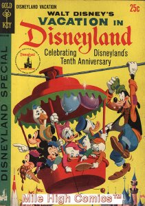 VACATION IN DISNEYLAND (1965 Series) (GOLD KEY) #1 Very Good Comics Book