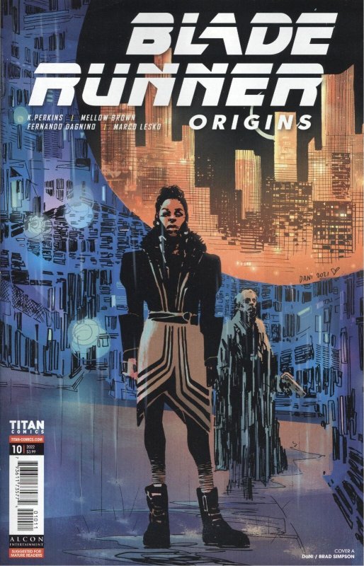 Blade Runner Origins #10A VF/NM; Titan | we combine shipping 