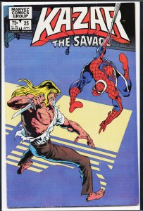 Ka-Zar the Savage #25 (1983) Ka-Zar