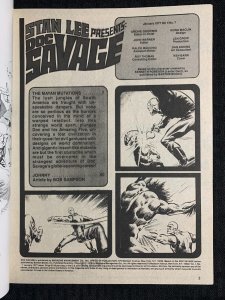 1977 DOC SAVAGE Magazine #7 VG+ 4.5 Val Mayerik & Tony DeZuniga