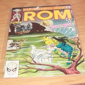 ROM comic #33 (Aug 1982, Marvel) spaceknight dire wraths