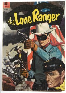 The Lone Ranger 76 1954 - Classic Flag - Golden Age  (Fine)