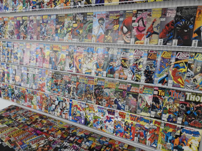 Huge Lot 190+ Comics W/ Spider-Man, Iron Man, Infinity War, +More! Avg FN+ Cond!