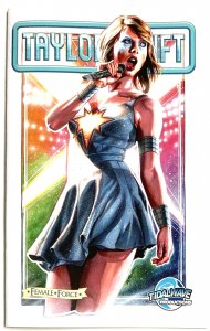 FEMALE FORCE TAYLOR SWIFT STEVEN DEFENDINI EXCLUSIVE TRADE DRESS VARIANT NM.