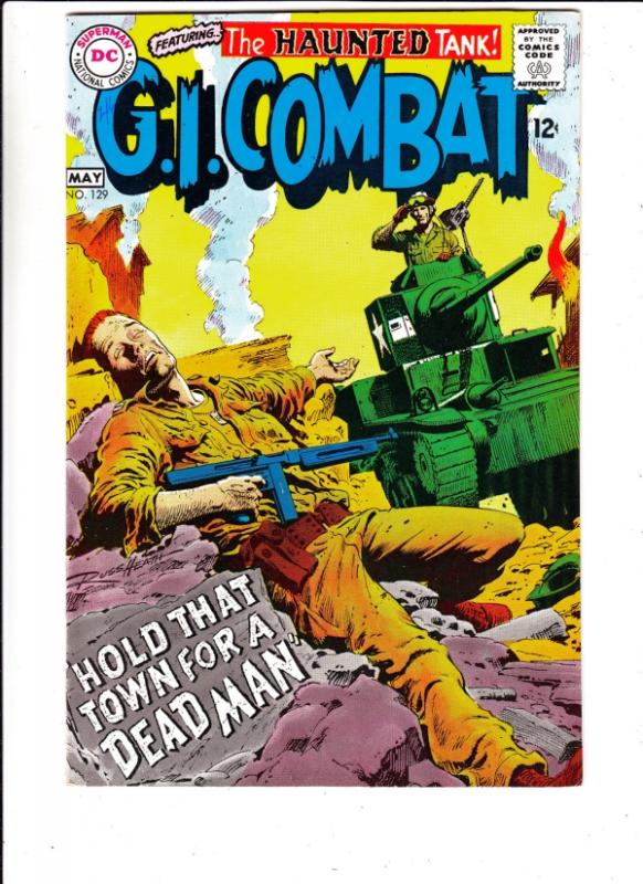 G.I. Combat #129 (May-68) NM- High-Grade The Haunted Tank