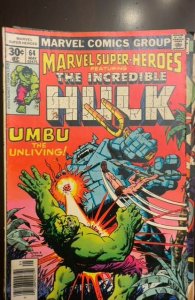 Marvel Super-Heroes #64 (1977) Hulk 