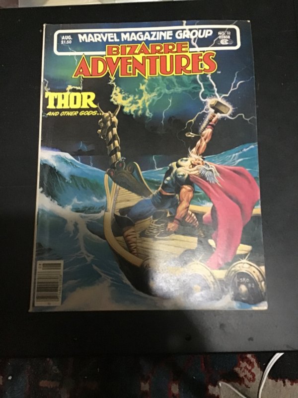 Bizarre Adventures #32 (1982) The Mighty Thor! High-Grade! VF/NM Wow!