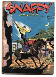 Snappy Comics #1 1945- Air Male- Beau Brummell- Socerer comic book