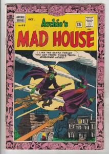Archie's Mad House #43 (Oct-65) FN Mid-Grade Captain Sprocket