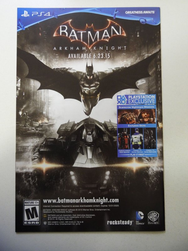 Superman/Wonder Woman #18 Variant Cover (2015) VF Condition