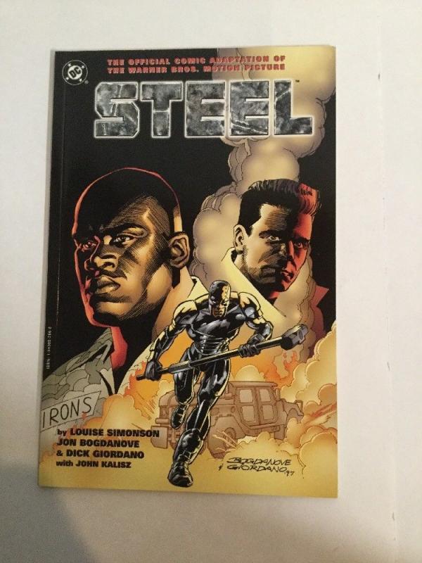 Steel Motion Picture Comic 1 NM Near Mint