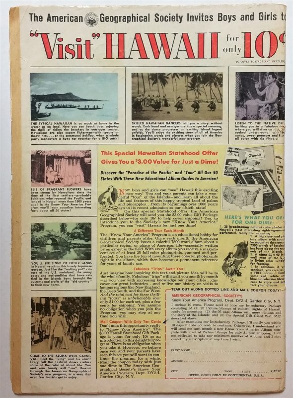 Four Color Comics (2nd Series) #1088 (April 1960) GD