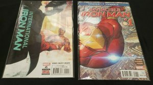 IRON MAN 4PC (VF) STARK LEADS IRON LEGION AGAISNT ULTIMO ISSUE #300 1989-2016