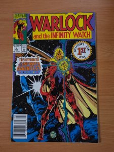 Warlock and the Infinity Watch #1 Newsstand Variant ~ NEAR MINT NM ~ 1992 Marvel