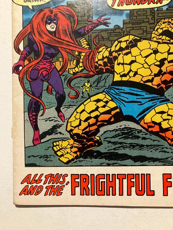 Fantastic Four #129 1st Thundra Appearance Key Buscema Bronze Age 1972