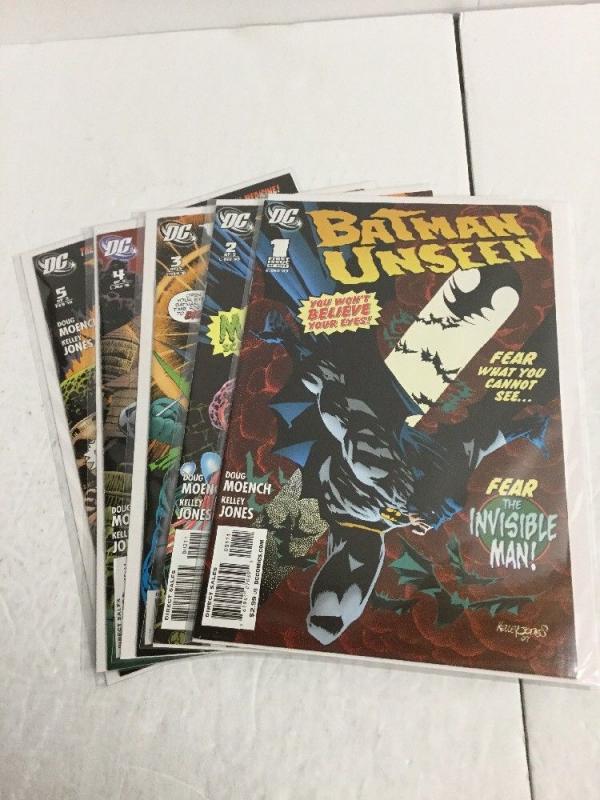 Batman Unseen 1-5 Lot Set Run Nm Near Mint DC Comics IK