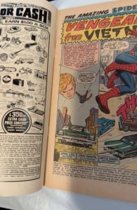 The Amazing Spider-Man #108 (1972)marked for murder slight spine rolll