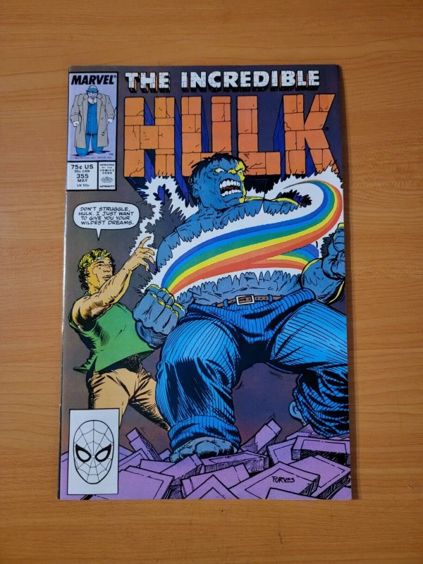 Incredible Hulk #355 Direct Market Edition ~ NEAR MINT NM ~ 1989 Marvel Comics