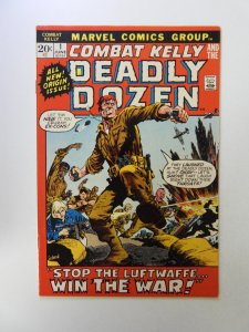 Combat Kelly and the Deadly Dozen #1 (1972) FN/VF condition