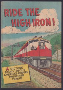 Ride the High Iron 1 (1957) FN Silver Age American  comic