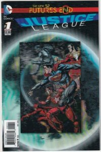 Justice League Futures End #1 One Shot November 2014 Lenticular Holographic