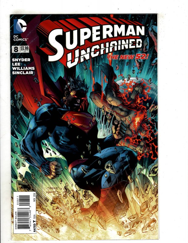 Superman Unchained #8 (2014) OF25