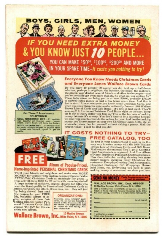 Mission Impossible #4 1968-Dell TV Comic- FN- 