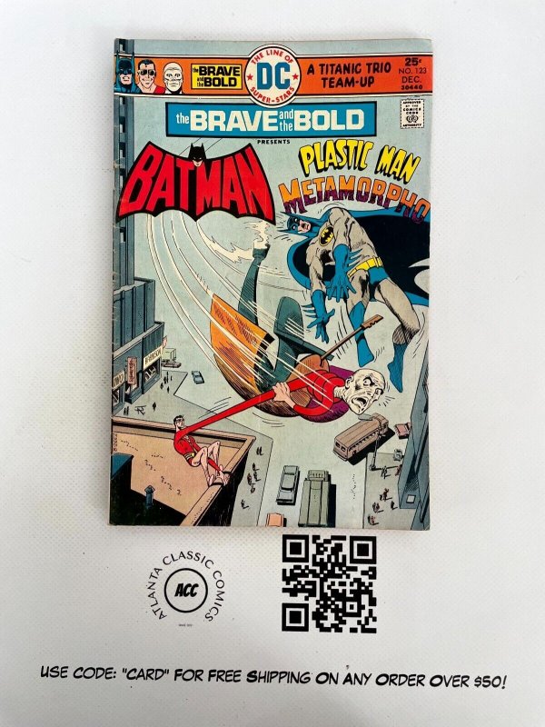 Brave & The Bold # 123 FN DC Comic Book Batman Flash Superman Aquaman 3 J890
