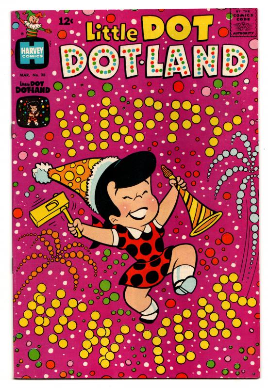 Little Dot Dotland #38 - (Harvey Comics, 1969) VF+