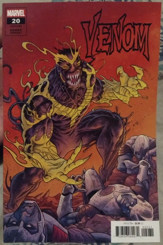 Venom #20 cover C NM CODEX VARIANT - BODENHEIM